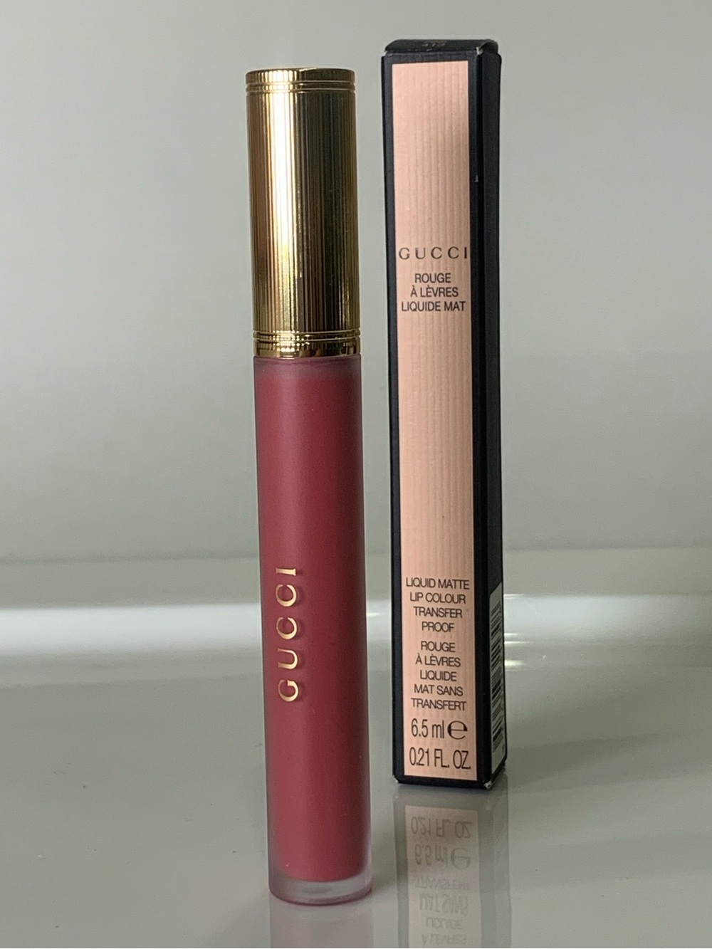 Gucci Rouge à Lèvres Liquide Mat Cornelia Pink 413